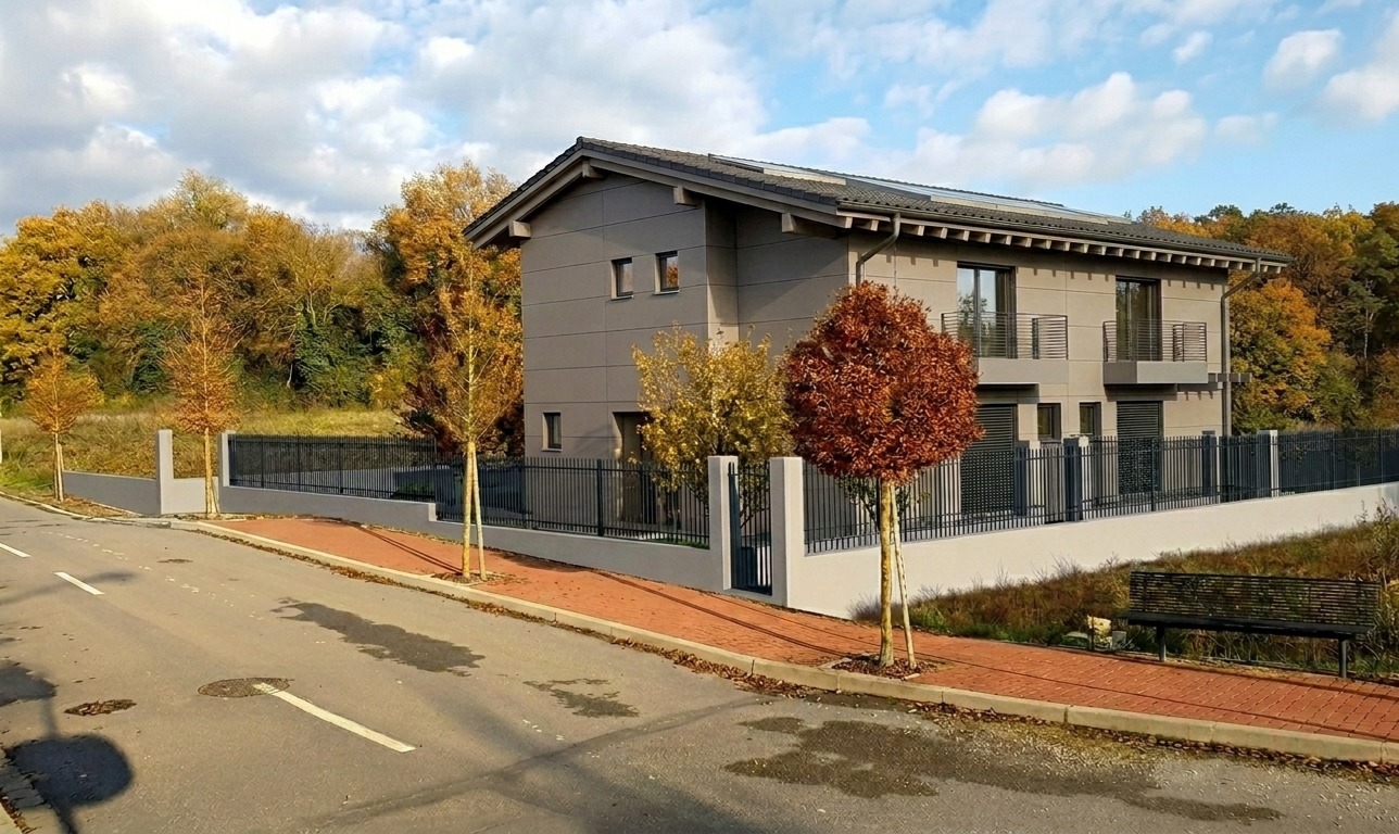 studio finitura esterna a pannelli